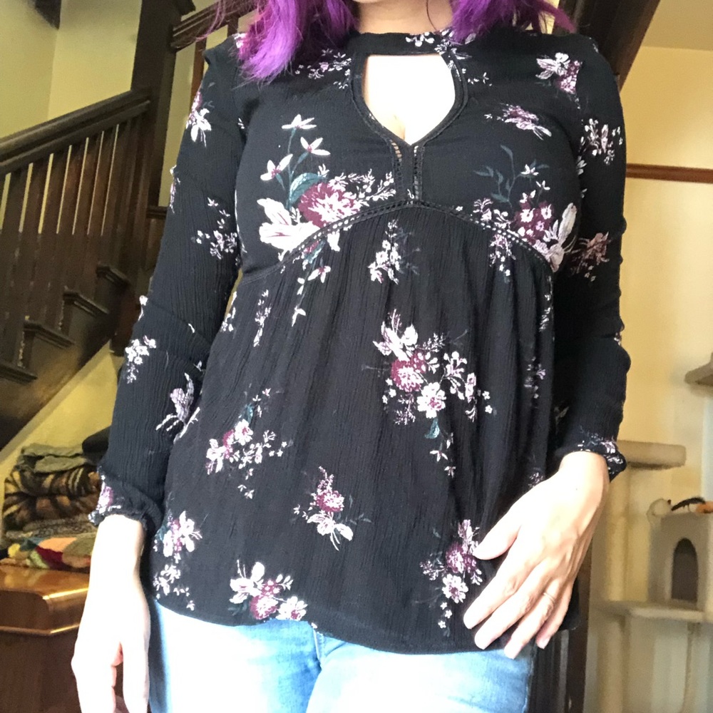 Small Full Tilt Floral Longsleeve